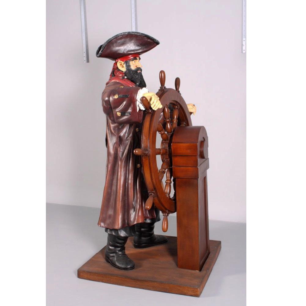 Piratenbeeld 199 cm - piraat polyester beeld, Verzamelen, Beelden en Beeldjes, Ophalen, Nieuw