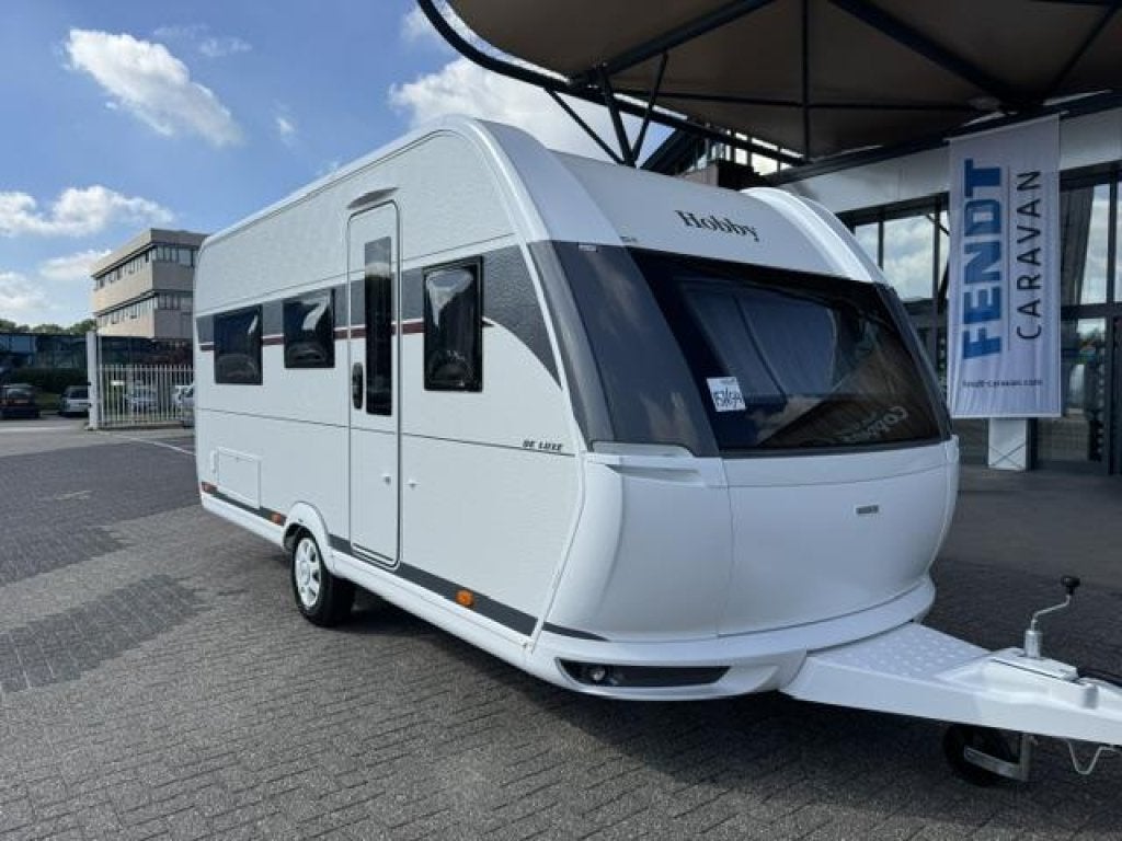 Hobby De Luxe 460 LU 2027 NIEUW BINNEN!!!, Schokbreker, Standaardzit, Hobby, Bedrijf