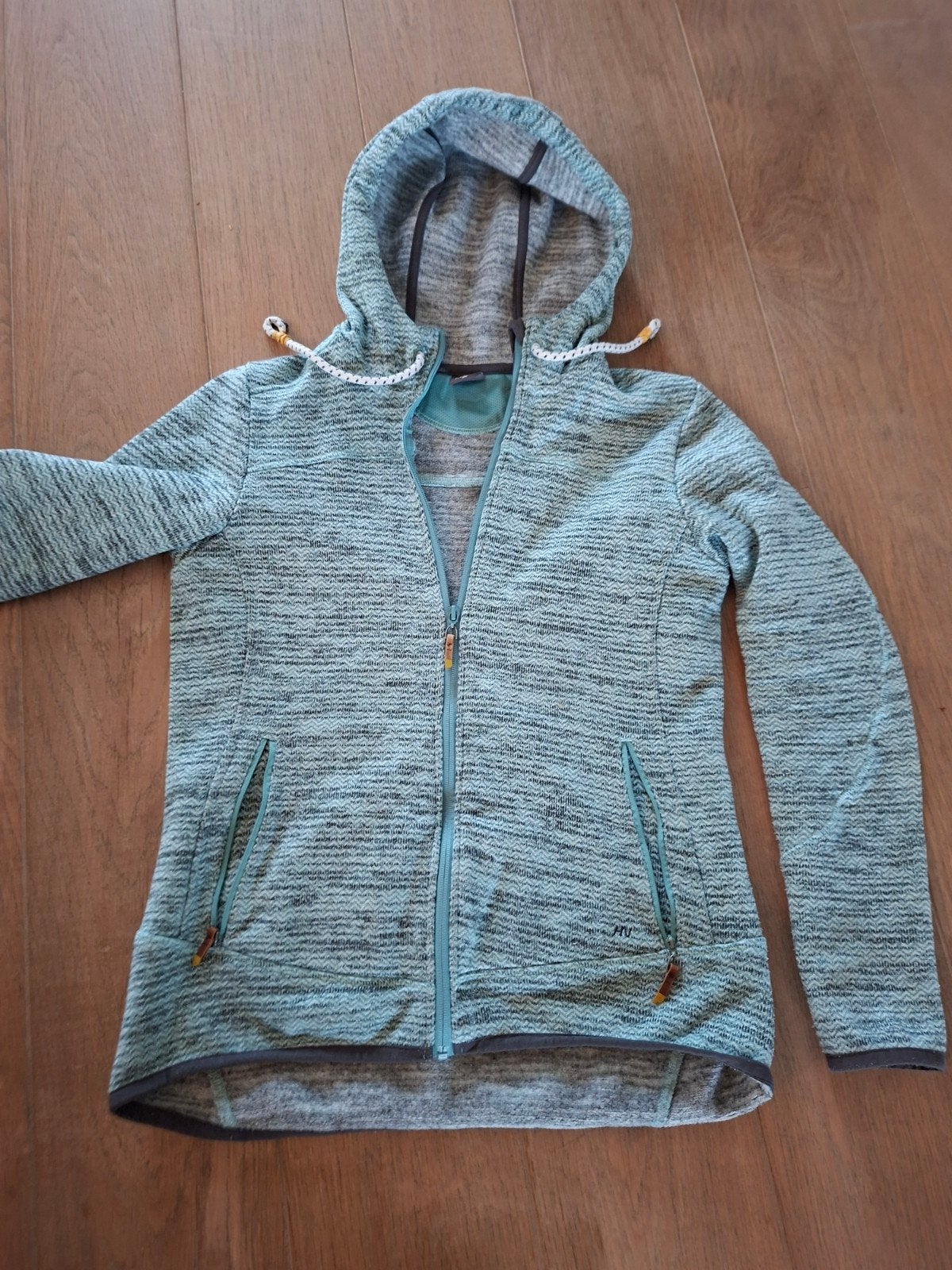 Human Nature dames fleece vest - Maat L - Groen/Grijs, Maat 38/40 (M), Ophalen of Verzenden, Zo goed als nieuw, Human Nature