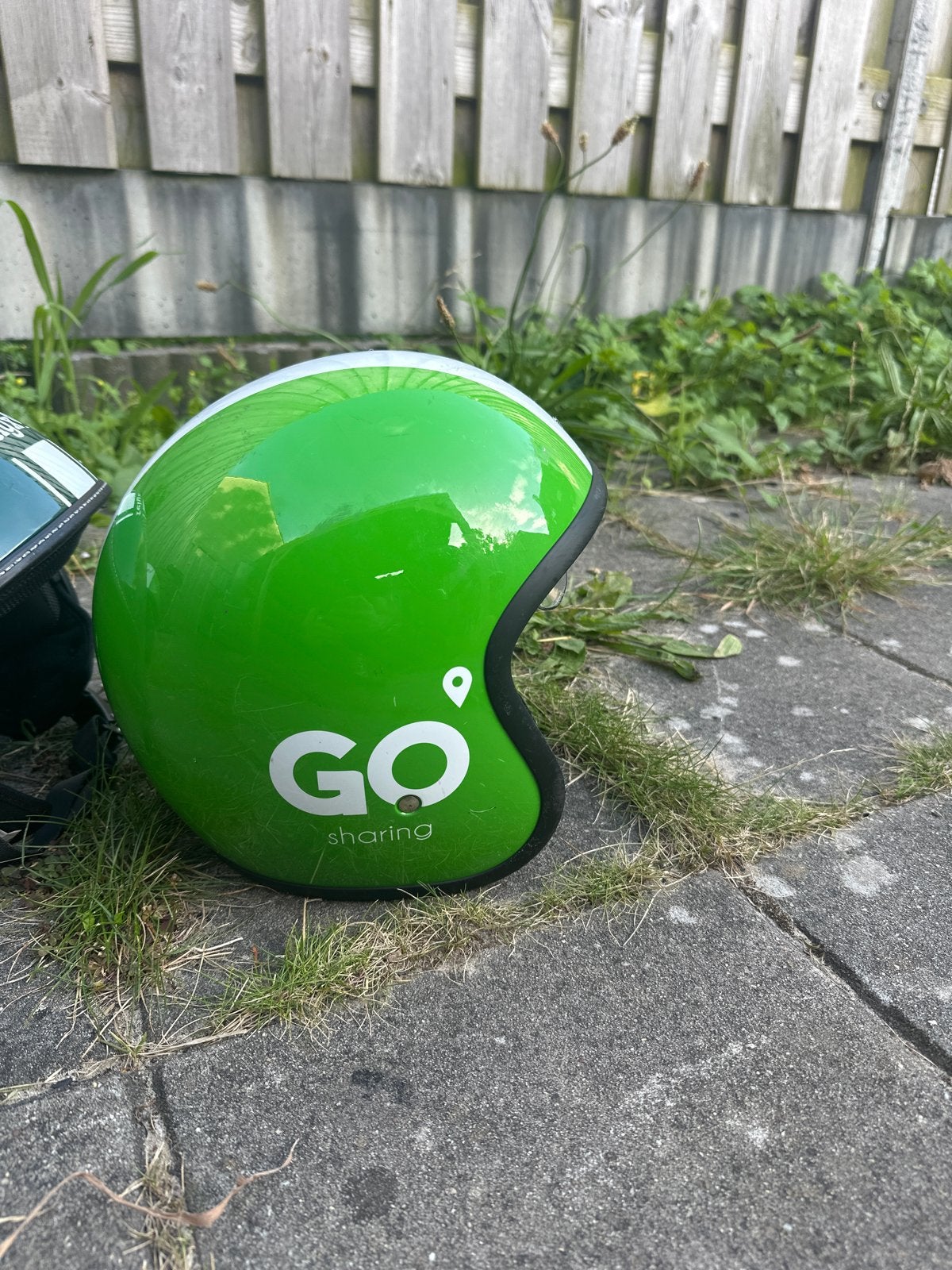Go Sharing Scooter Helm (Groen), Ophalen of Verzenden, Gebruikt, Medium