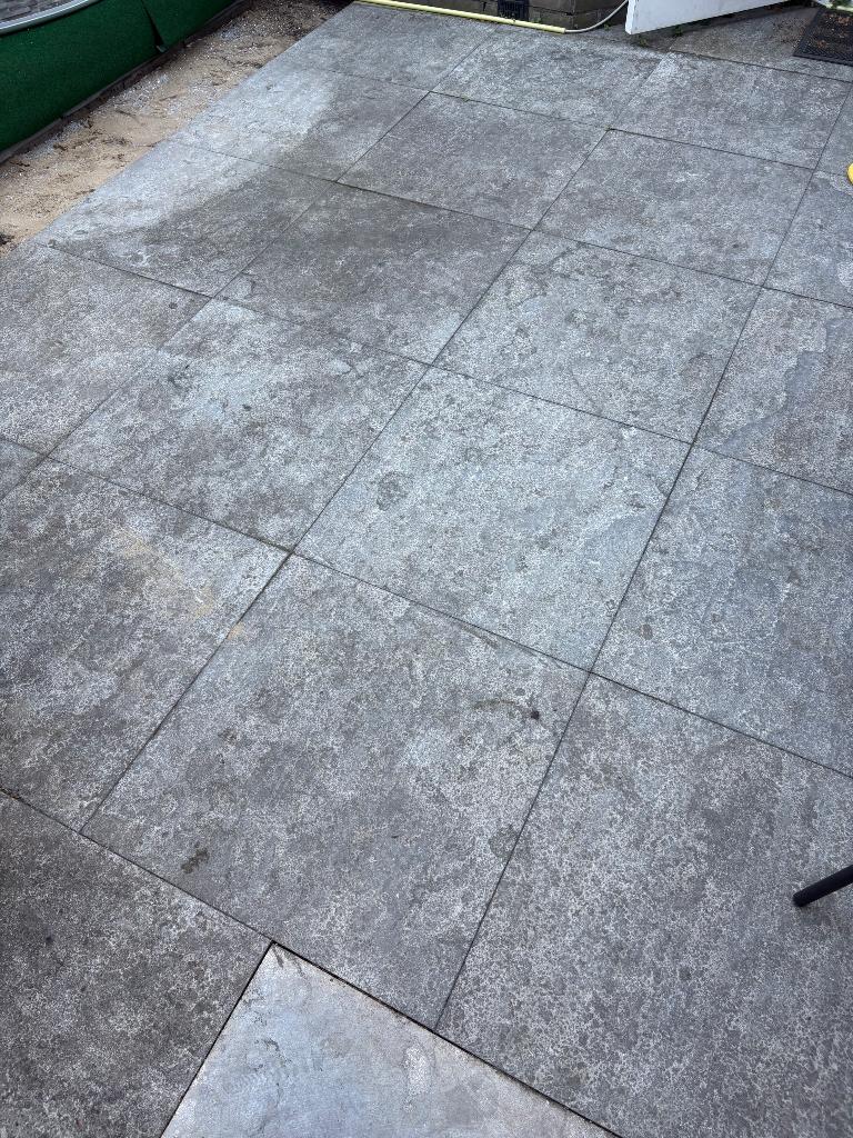 Terrastegels 60x60cm, Tuin en Terras, Tegels en Klinkers, Ophalen, Gebruikt, 10 m² of meer, Beton