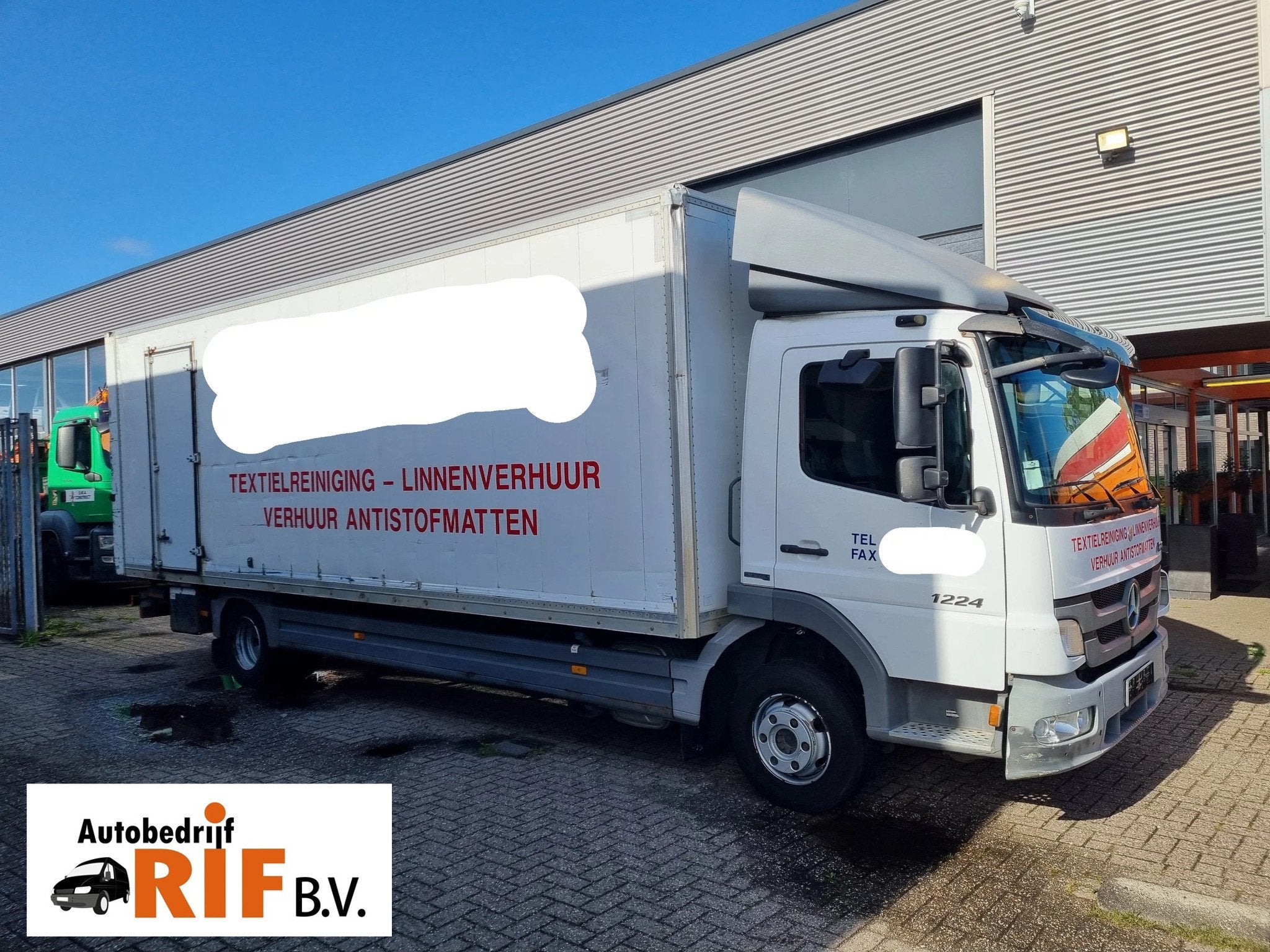 Mercedes-Benz Atego 1224 BLUETEC 5/ Koffer/ LBW/ Klima, Achterwielaandrijving, Wit, Mercedes-Benz, Bedrijf