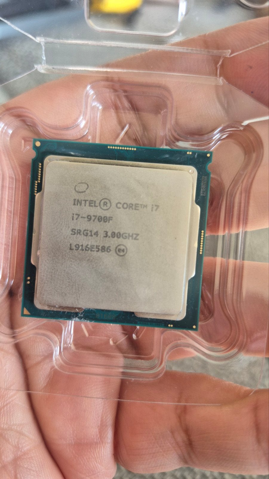 Intel Core i7-9700F Processor, 8-core, Ophalen of Verzenden, 3 tot 4 Ghz, Gebruikt