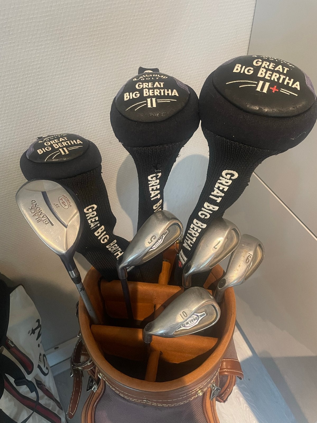 Complete LH dames golfset Callaway Great Big Bertha met tas, Ophalen of Verzenden, Gebruikt, Set, Callaway