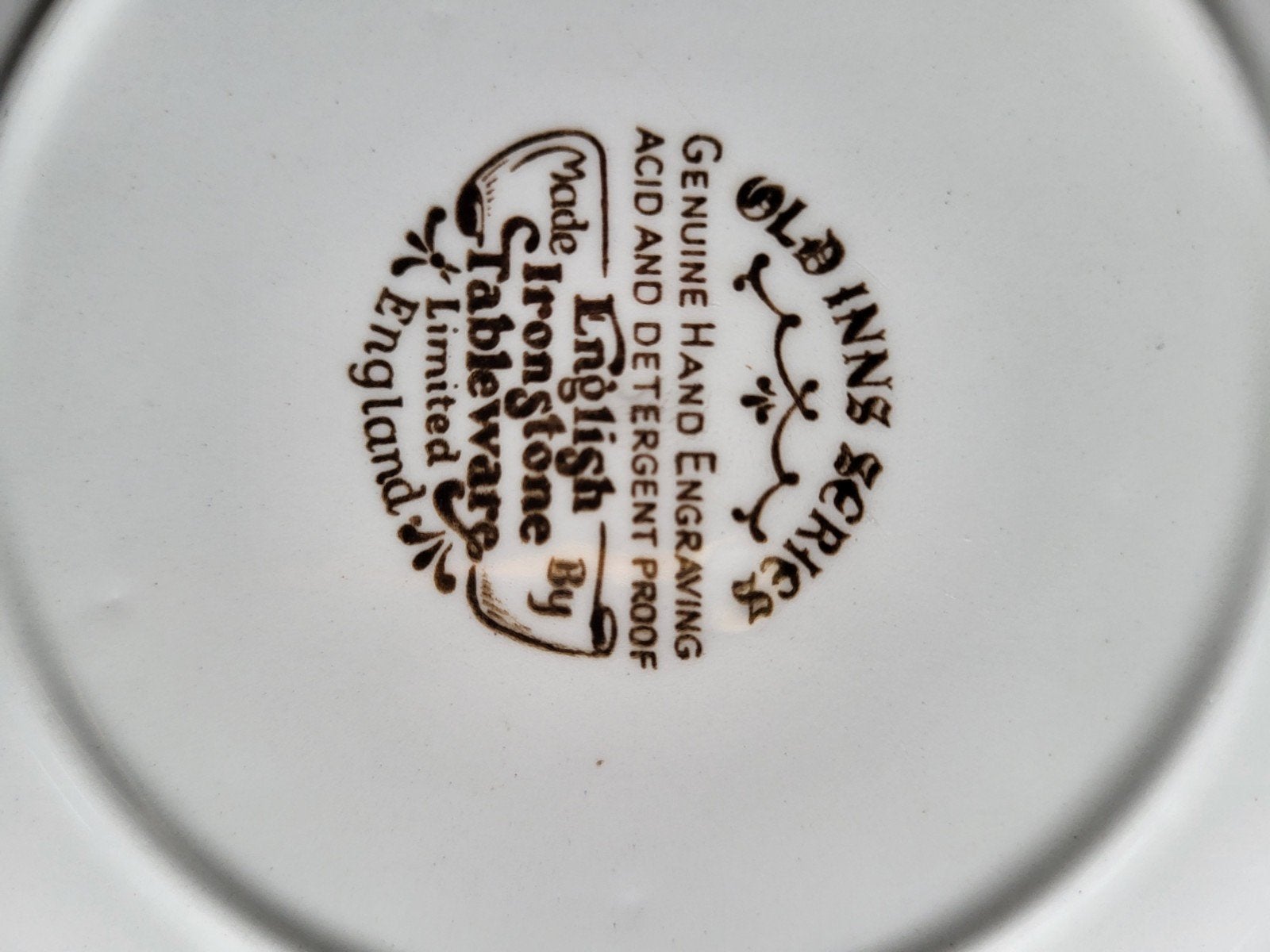 Engels Ironstone Servies - Old Inns Serie, Antiek en Kunst, Ophalen of Verzenden