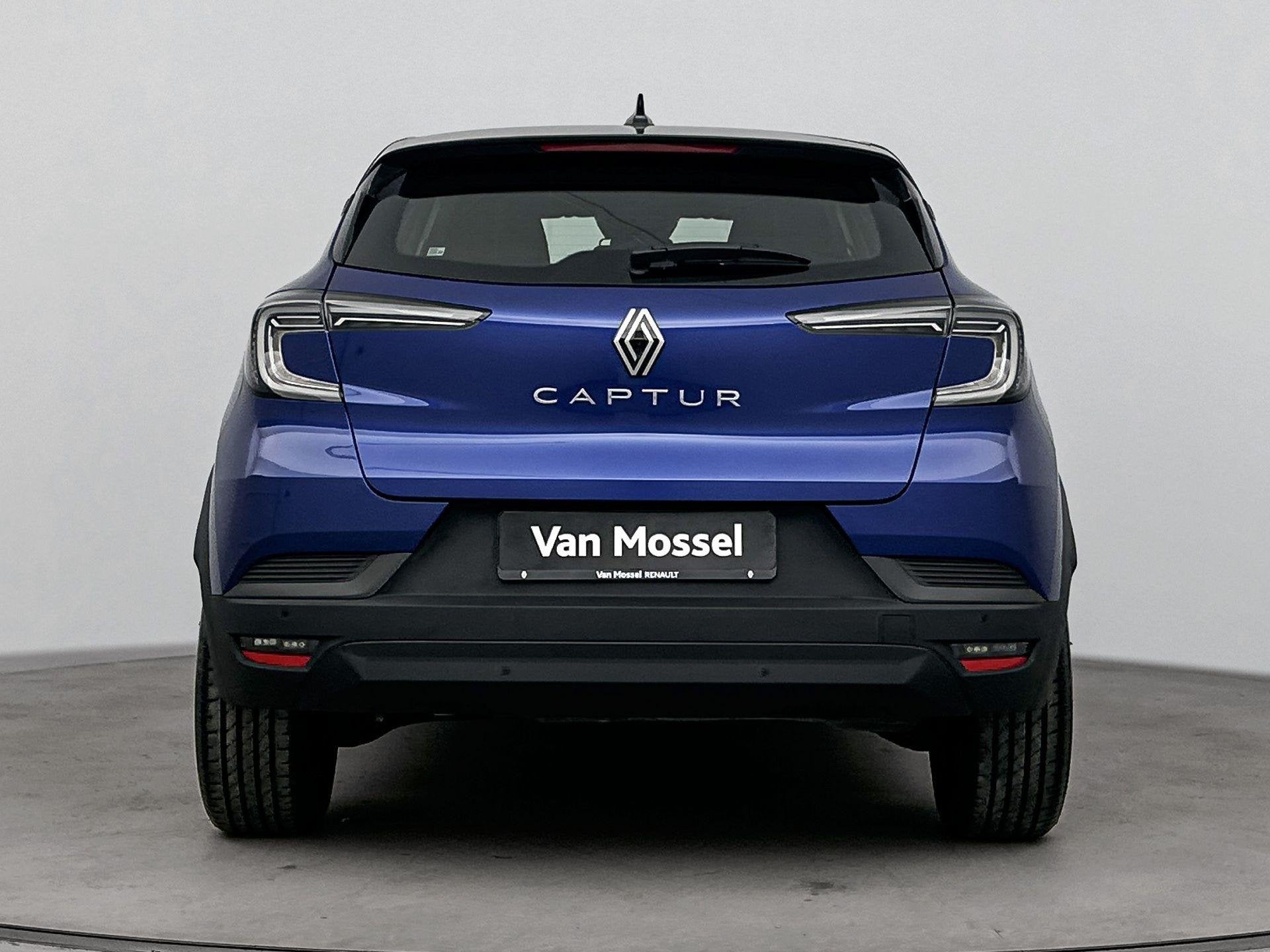 Renault Captur 1.0 TCe 90Pk evolution | Mediascherm | Apple, Auto's, Dealer onderhouden, Stof, Gebruikt, Blauw