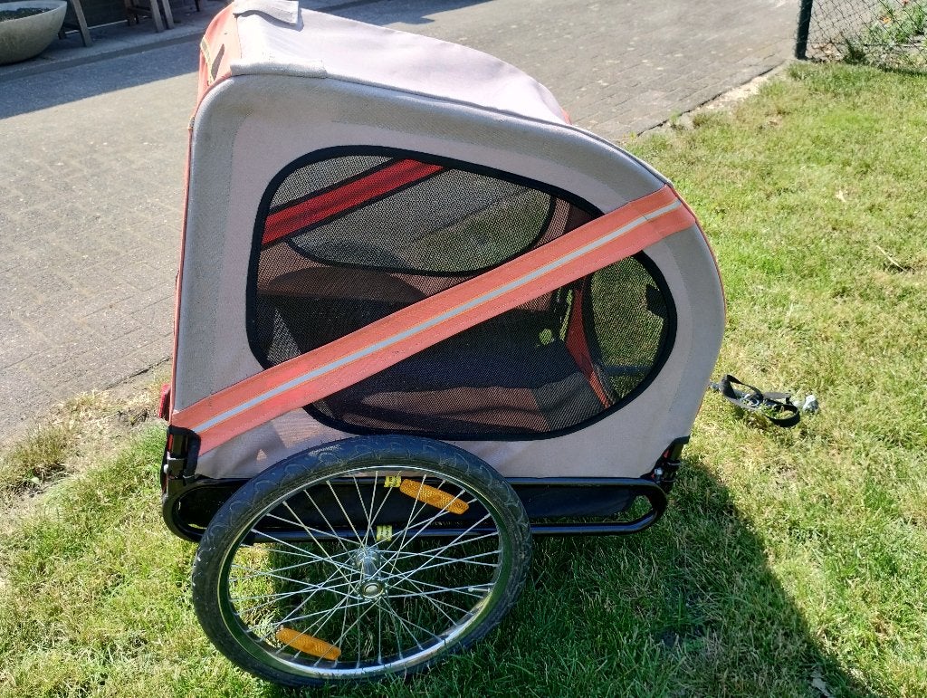 Honden fietskar, Fietsen en Brommers, Ophalen, Gebruikt, Minder dan 20 kg, Opvouwbaar