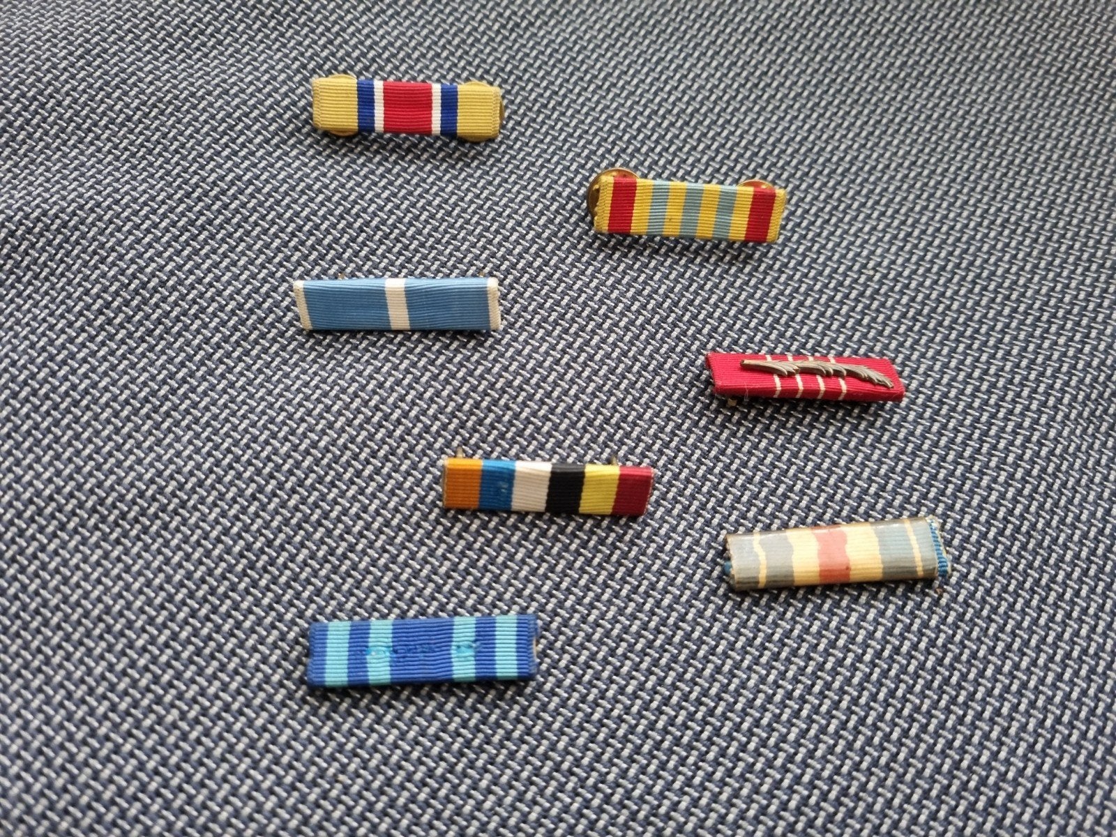 US diverse medaille batons, Verzamelen, Militaria | Algemeen, Verzenden, Landmacht, Amerika, Lintje, Medaille of Wings