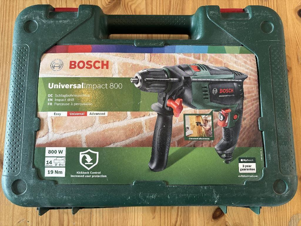 Bosch klopboormachine (met stekker), Doe-het-zelf en Verbouw, Gereedschap | Boormachines, Ophalen, Zo goed als nieuw, 600 watt of meer
