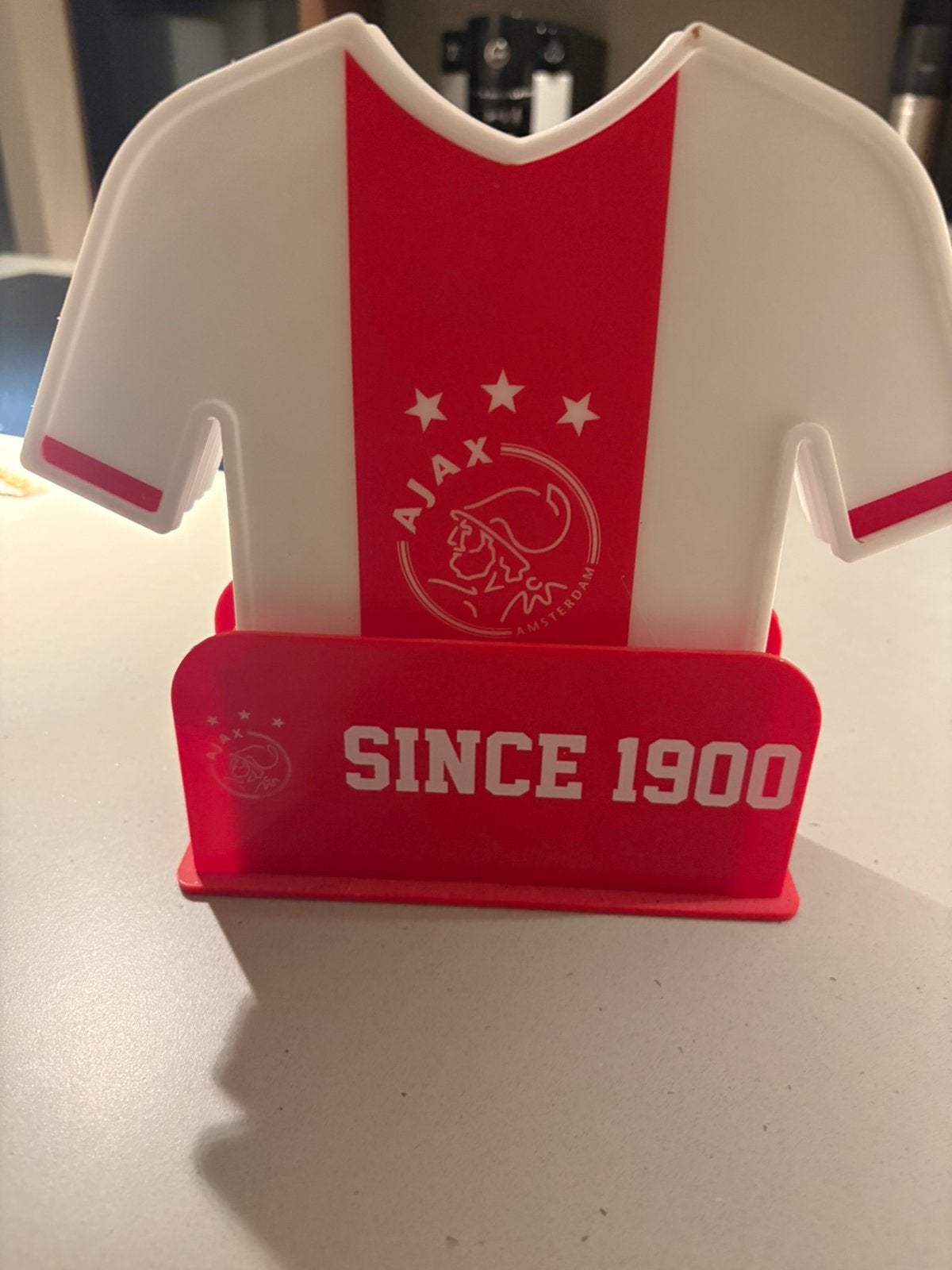 Ajax ontbijt plankje, Kunststof, Gebruikt, Overige typen, Ophalen of Verzenden
