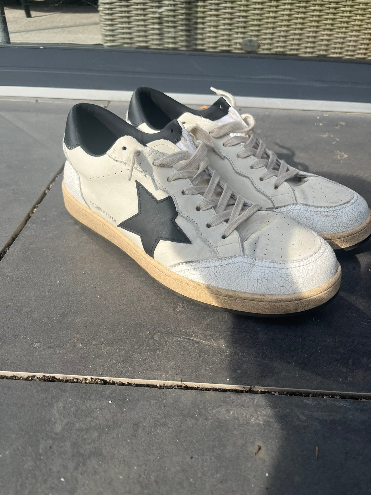 Originele golden goose ballstar maat 46, Ophalen of Verzenden, Zo goed als nieuw, Wit