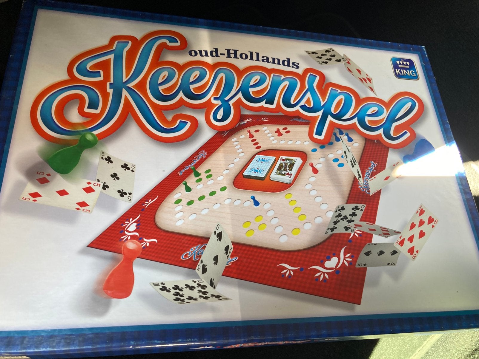 Nieuwe keezenspel king., Ophalen of Verzenden, Zo goed als nieuw