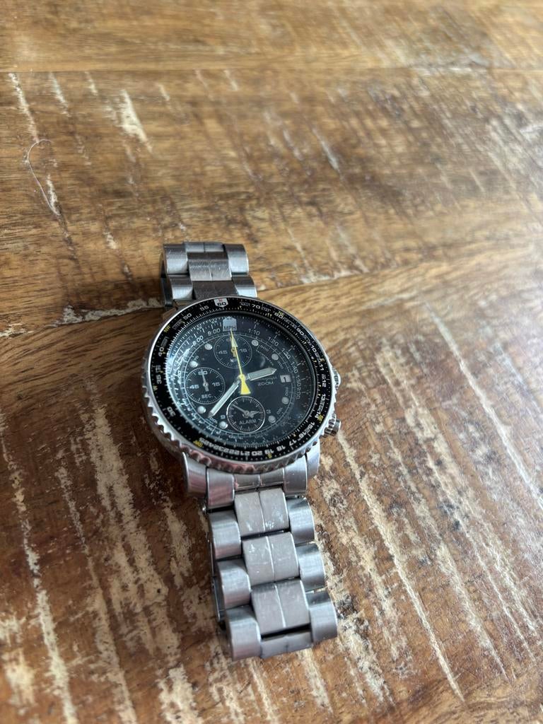 Seiko SNA411 Flighty, Ophalen, Seiko, Gebruikt, Staal