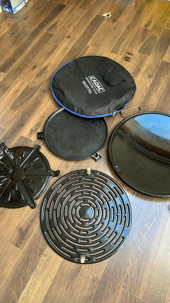 Cadac Skottel Braai onderdelen - Compleet pakket, Tuin en Terras, Gasbarbecues, Ophalen of Verzenden, Zo goed als nieuw