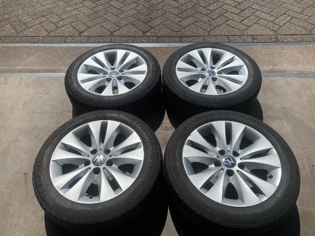 VW TRANSPORTER T5 T6 VELGEN + BANDEN 225 55 R17, .., Banden en Velgen, 17 inch, Ophalen of Verzenden