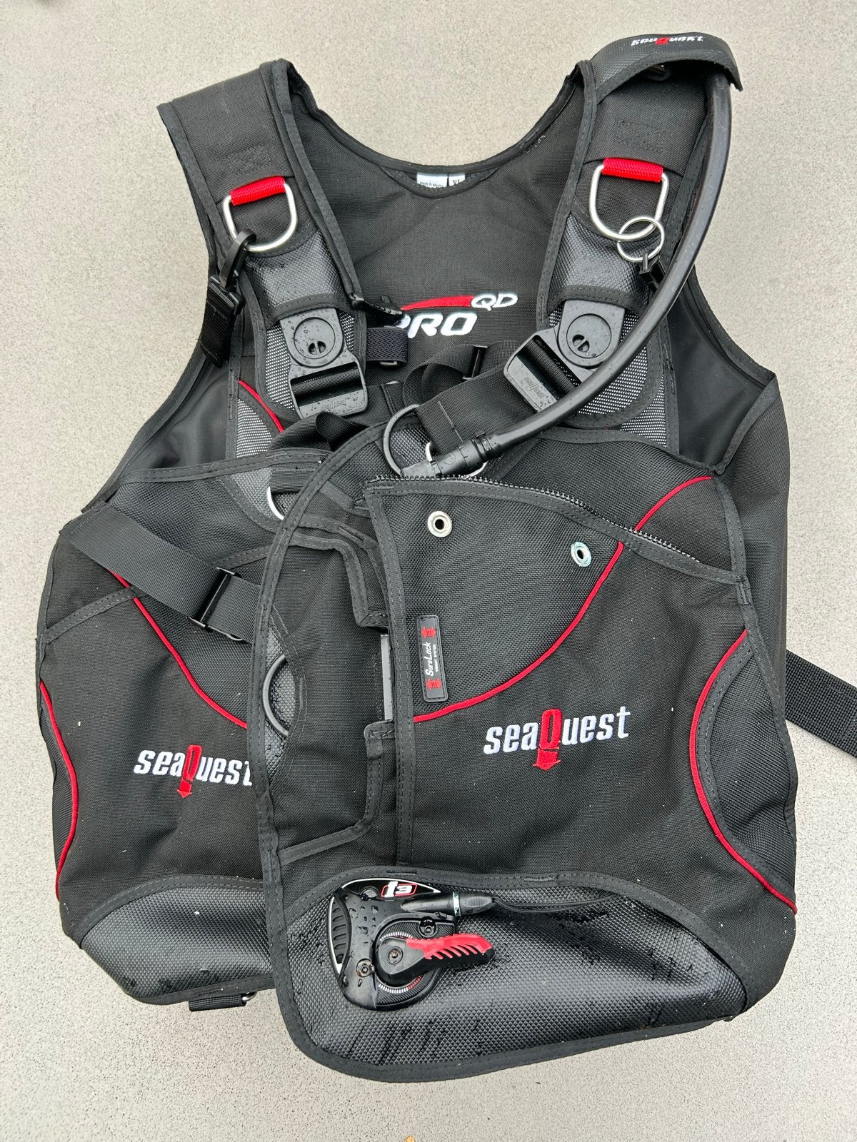 SeaQuest Pro QD Trimvest Maat XL, Watersport en Boten, Ophalen of Verzenden, Gebruikt, Trimvest of Wing