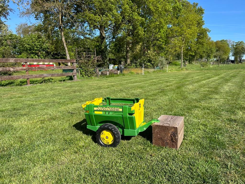 Mooi John deere karretje, Ophalen, Zo goed als nieuw, Overige merken
