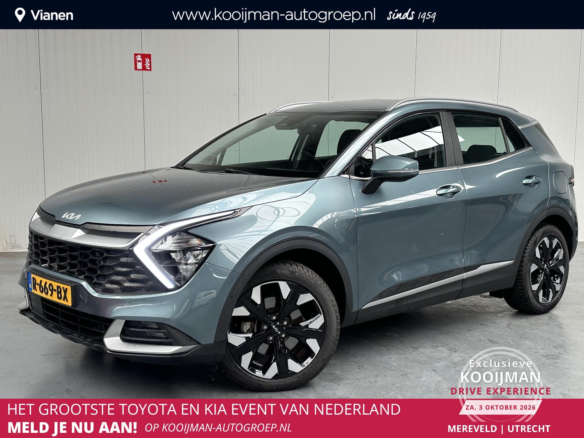 Kia Sportage 1.6 T-GDi Plug-in Hybrid AWD DynamicLine, Auto's, 1350 kg, Gebruikt, Euro 6, 4 cilinders