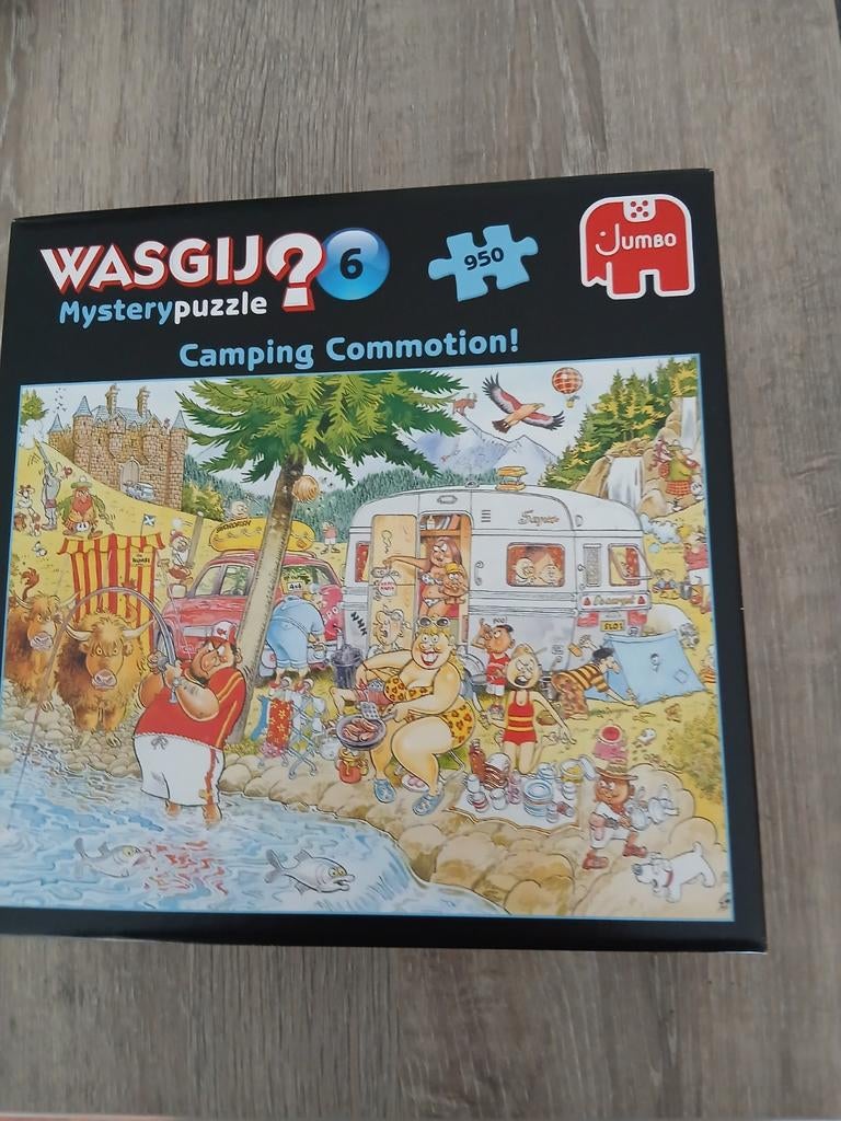 Wasgij?  Mystery Puzzle 950 stukjes, Ophalen of Verzenden, 500 t/m 1500 stukjes, Zo goed als nieuw, Legpuzzel