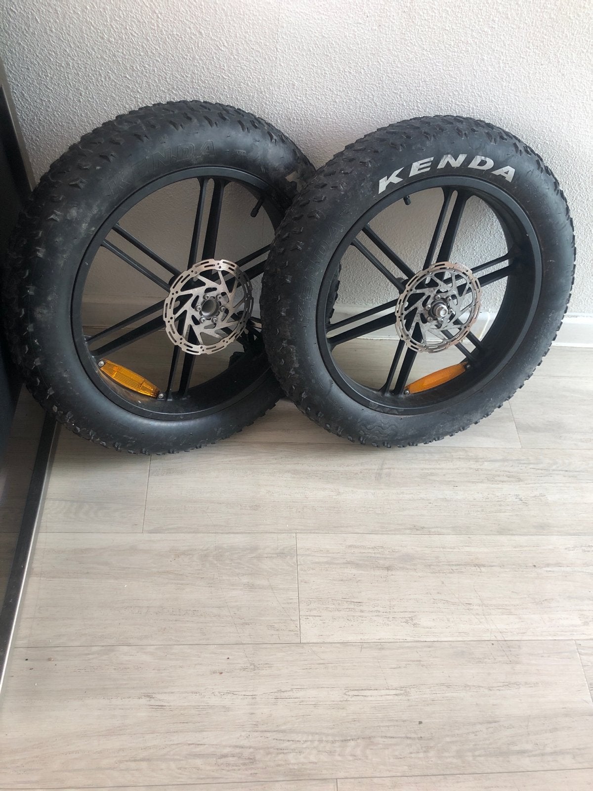 Kenda Fatbike Wielen met Schijfremmen - Zo goed als nieuw, Wiel, Ophalen of Verzenden, Zo goed als nieuw, Fatbike
