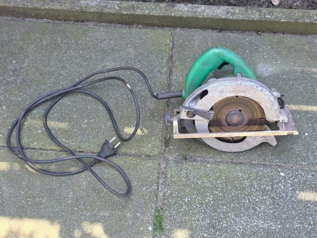 Hitachi cirkelzaag / handcirkelzaag C6U – 1010W -5000/min, Doe-het-zelf en Verbouw, Gereedschap | Zaagmachines, Gebruikt, Cirkelzaag
