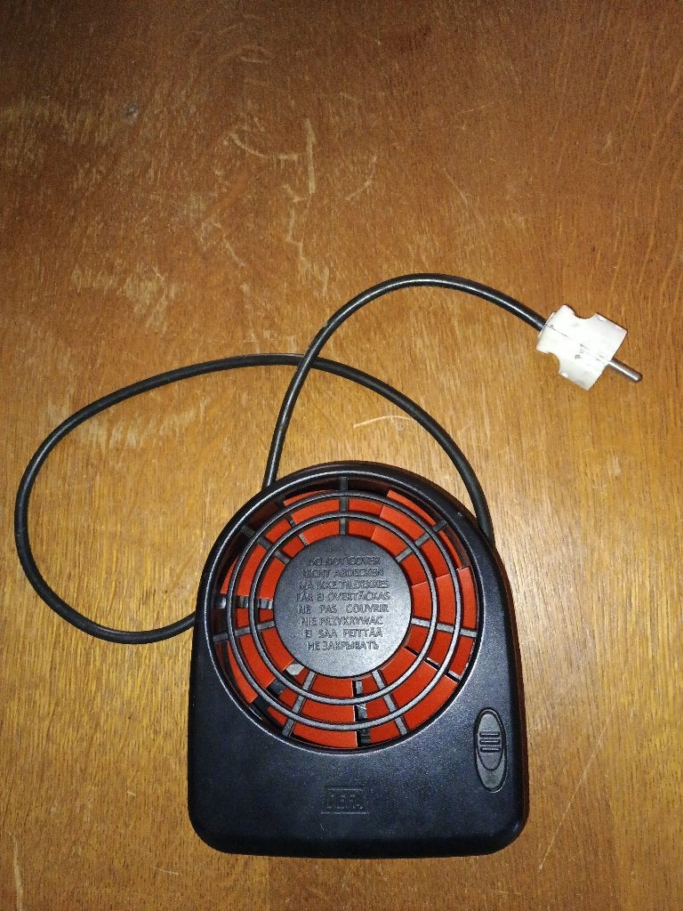 Electrische kachel 220V 1400W, Ophalen of Verzenden, Gebruikt
