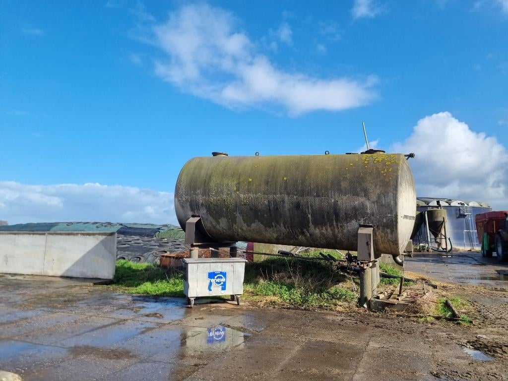 Stalen silo, Ophalen, Vee