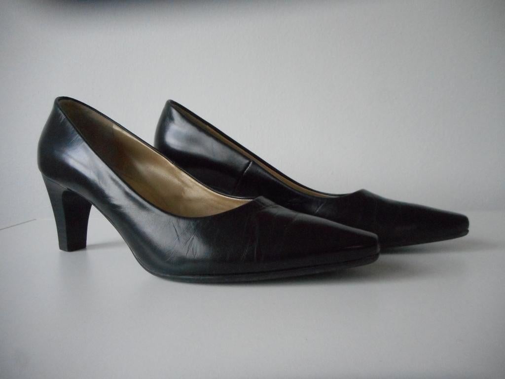 Pumps, hakken van Peter Kaiser, maat 37,5 (maat 4,5), Peter Kaiser, Zwart, Ophalen of Verzenden, Zo goed als nieuw