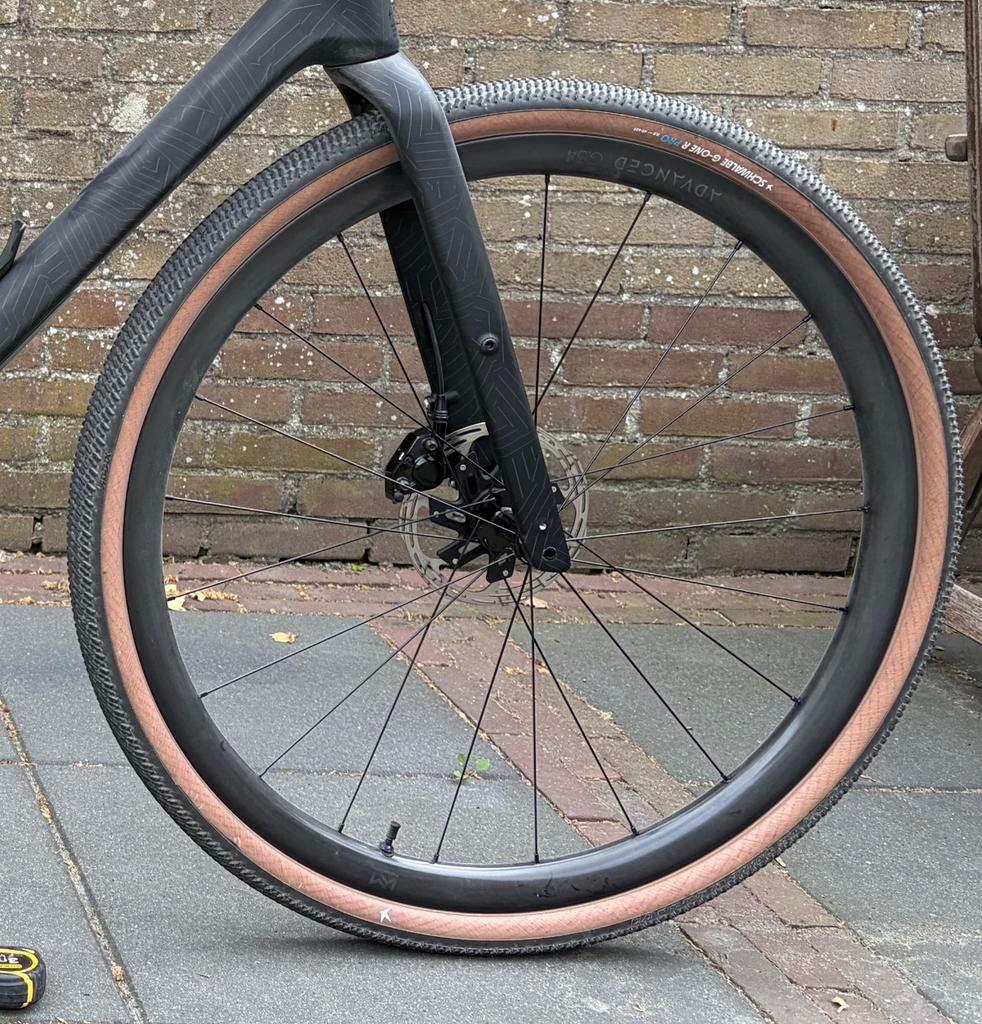 Newmen G.34 carbon wielset, Fietsen en Brommers, Fietsonderdelen, Wiel, Ophalen of Verzenden, Zo goed als nieuw, Aluminium