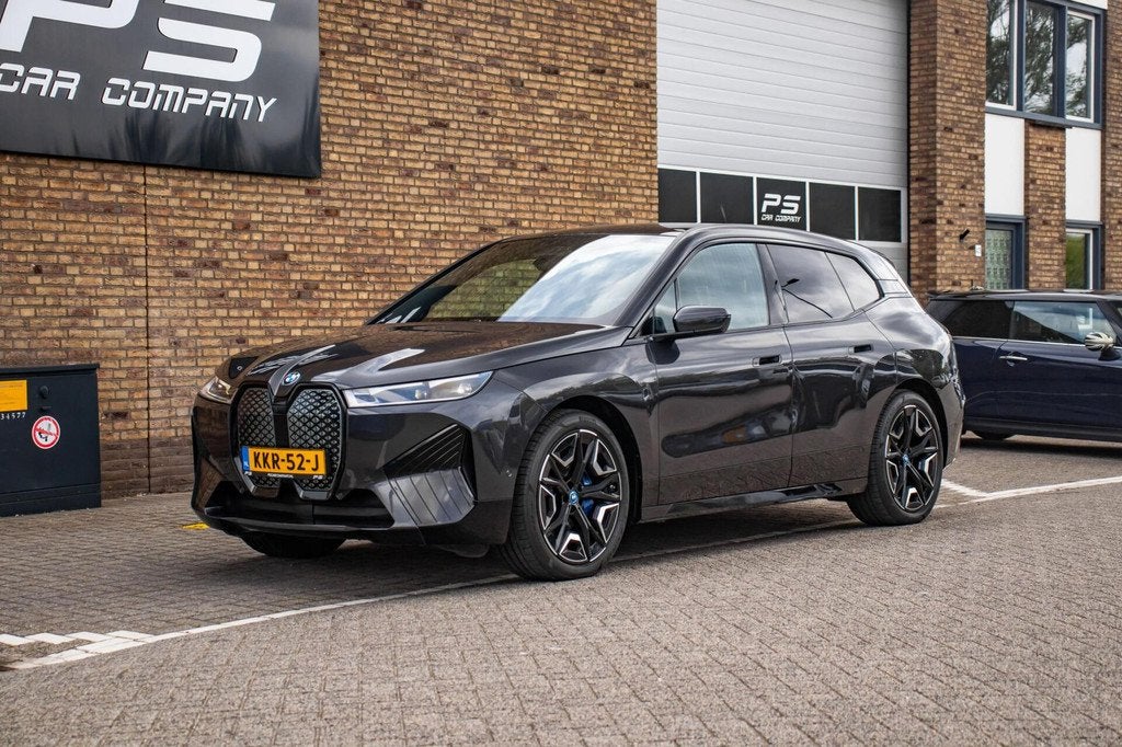 BMW iX xDrive40 Sport Edition 77 kWh, BTW, Laser, H&K, Pano, Auto's, BMW, Automaat, Met garantie (alle), IX, Leder