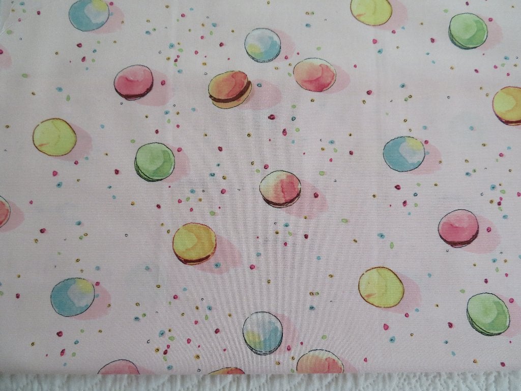 Vrolijke zomerse quiltstof, Ophalen of Verzenden, Zo goed als nieuw, 30 tot 120 cm, Katoen