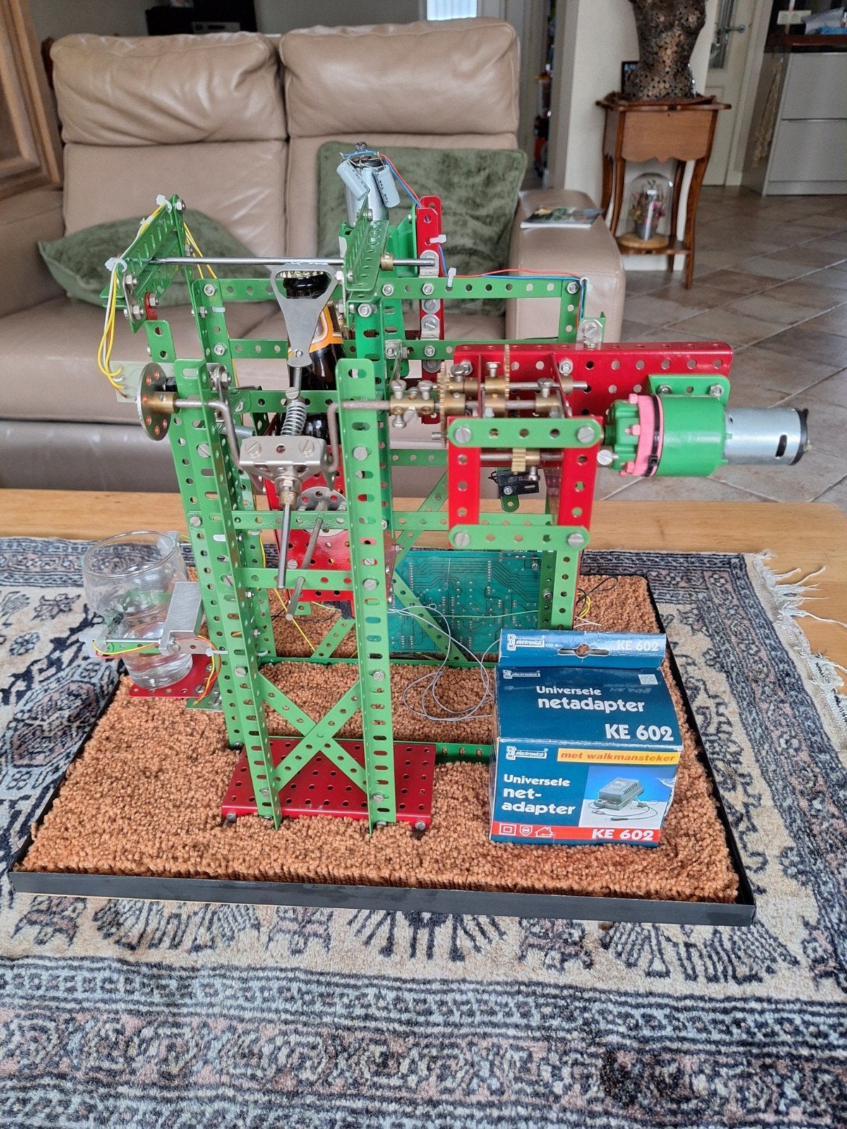 meccano biertap robot, Ophalen of Verzenden, Groter dan 1:32, Overige merken