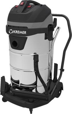 Kremer 100l Stofzuiger - Staal nergens goedkoper 🍀, Doe-het-zelf en Verbouw, Reinigingsmachines, Ophalen of Verzenden, Gebruikt