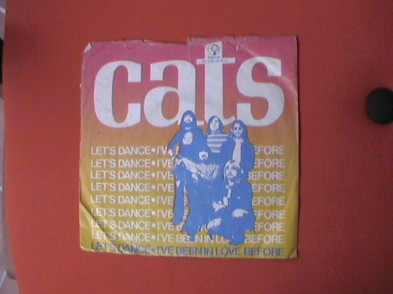 cats jukebox single lets dance, Cd's en Dvd's, Vinyl Singles, Zo goed als nieuw, Single, Pop, Verzenden