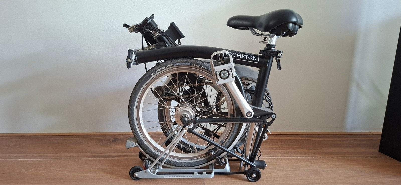 Brompton vouwfiets met 6 versnellingen, Fietsen en Brommers, Ophalen, Gebruikt, Brompton, 16 tot 18 inch