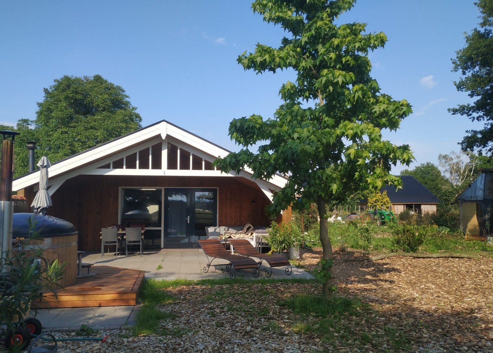 VOLKEL vakantiehuis te huur, In bos, Noord-Brabant, Open haard, 2 slaapkamers