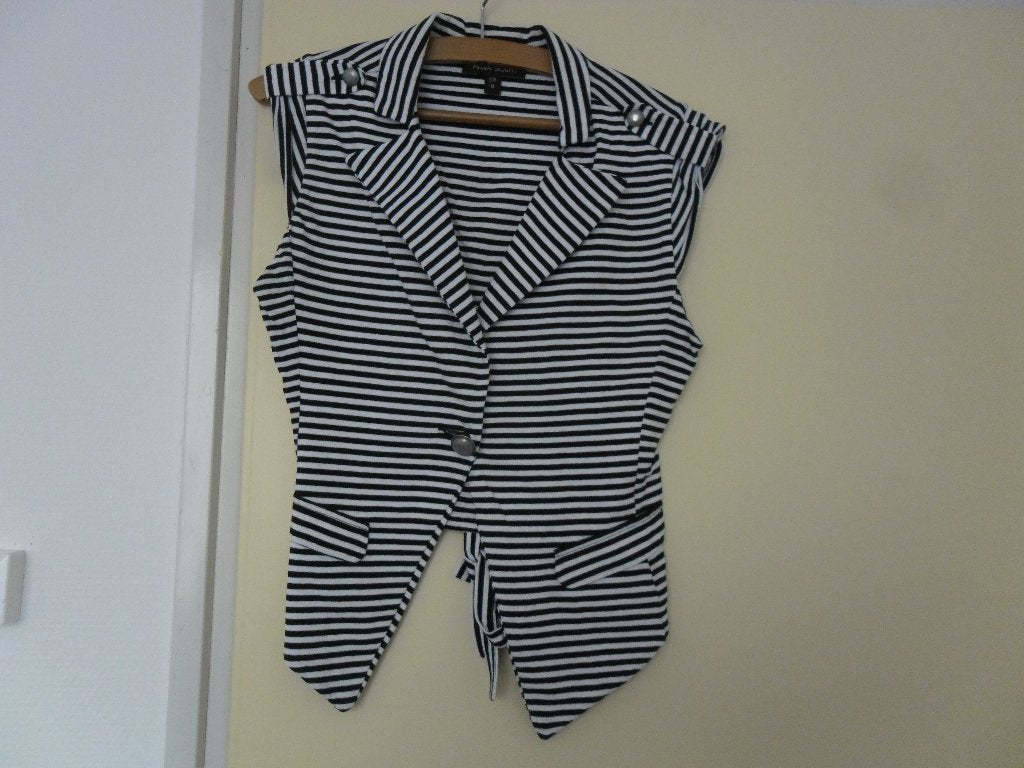 z.g.a.n. dames giletje. Maat M, Kleding | Dames, Maat 38/40 (M), Zwart, Anna Scott, Ophalen of Verzenden