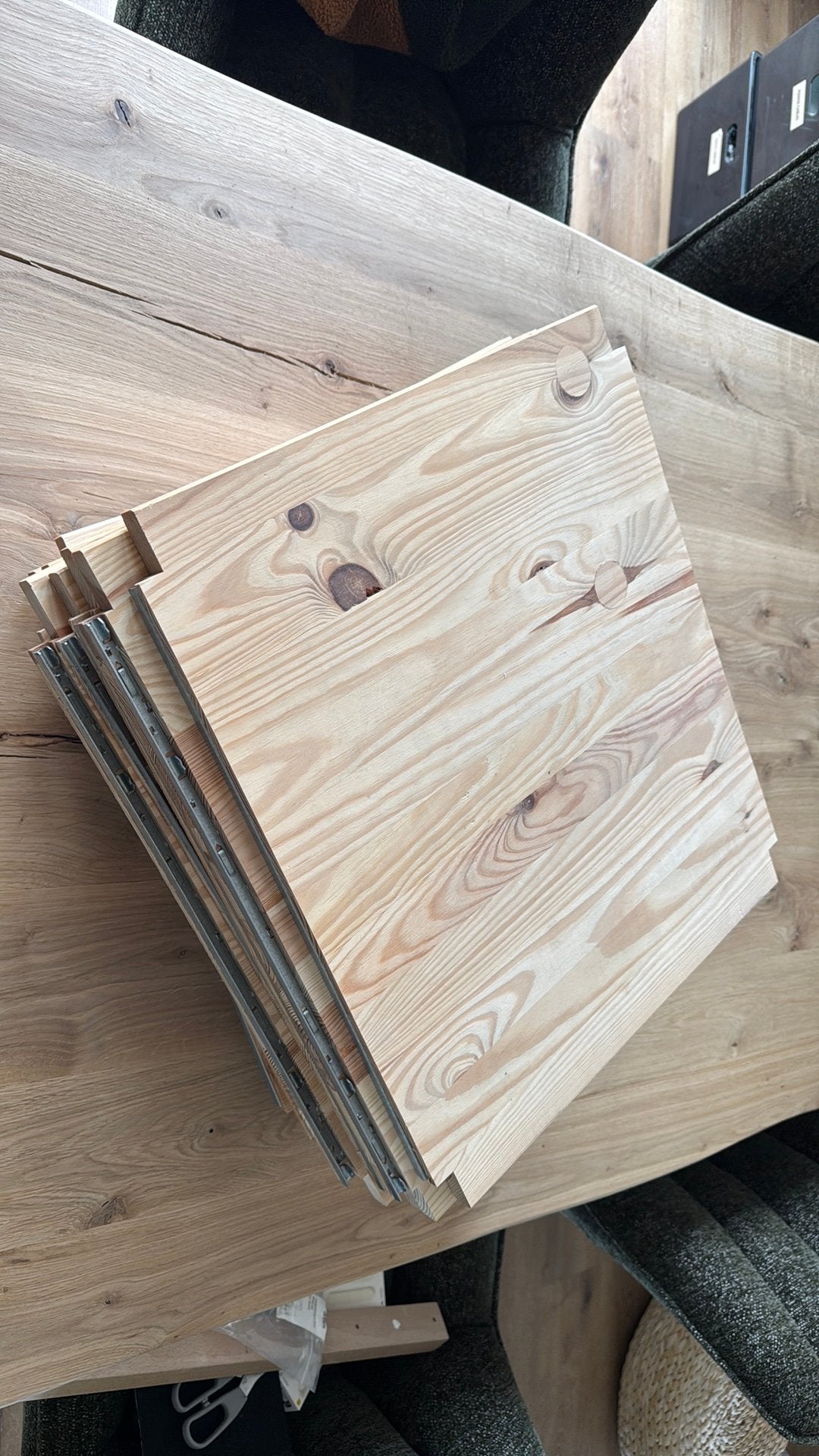 IKEA Ivar 42x50 (11x), Doe-het-zelf en Verbouw, Platen en Panelen, Ophalen, Zo goed als nieuw