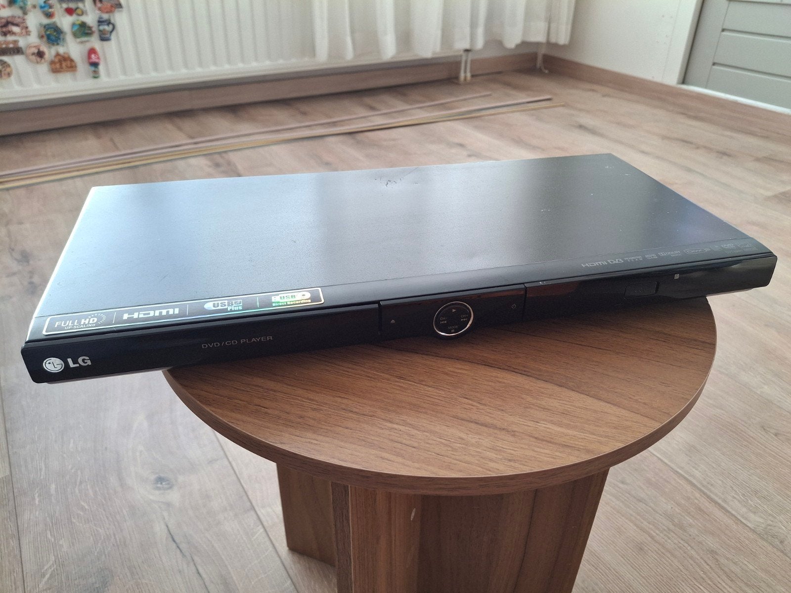 LG DVT499H DVD/CD-speler met Full HD upscaling en HDMI, Ophalen of Verzenden, Zo goed als nieuw, Dvd-speler, LG