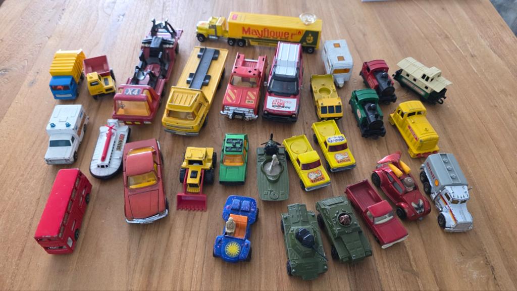 Vintage Matchbox auto's, Ophalen of Verzenden, Gebruikt