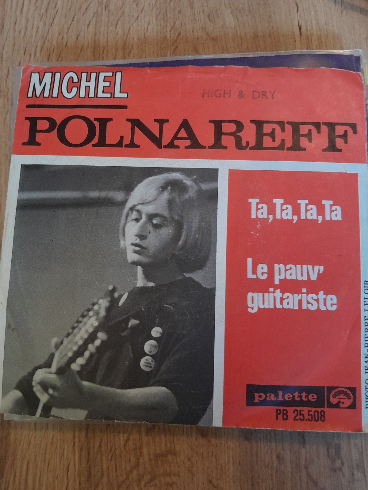Michel polnareff 7inch ta ta ta ta, Ophalen of Verzenden, Zo goed als nieuw, Pop