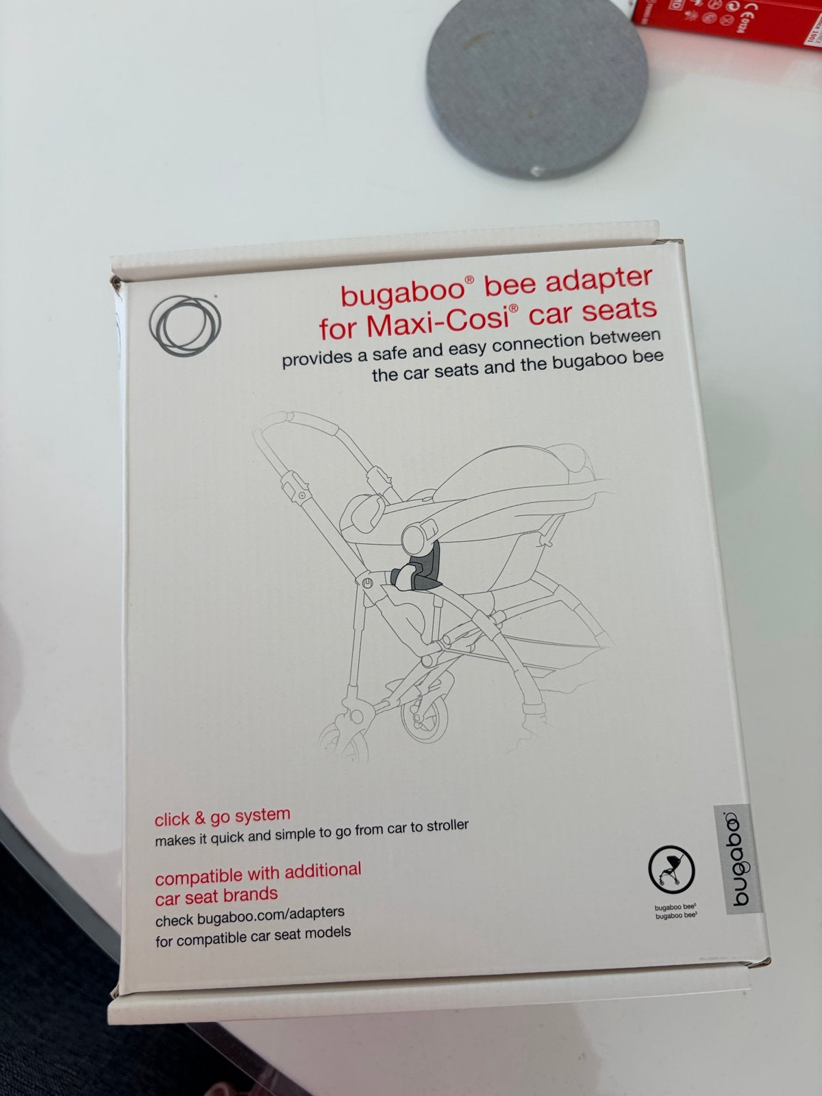 NIEUW Bugaboo Bee adapter voor Maxi-Cosi autostoeltjes, Ophalen, Nieuw, Maxi-Cosi, Autogordel