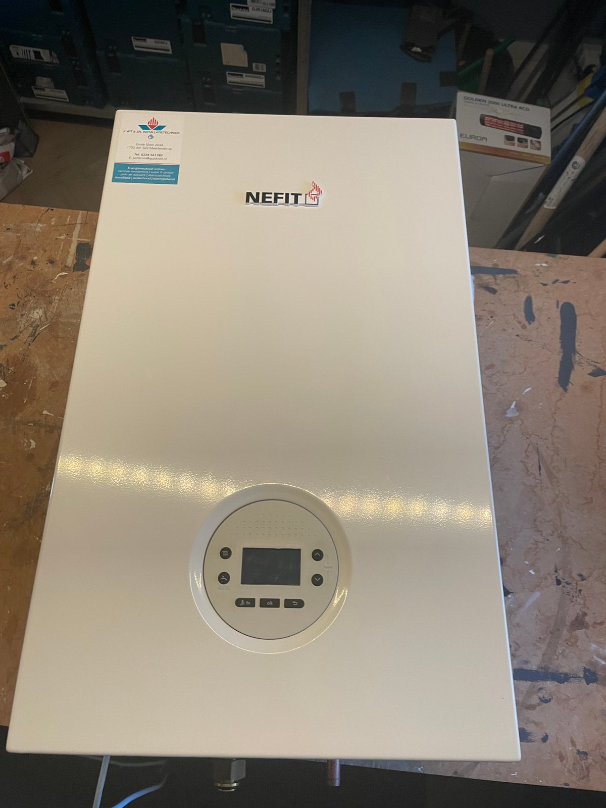 Nefit 1200 HRC 28/4 HR Combiketel 6,4 - 27,5 kW CW4, Ophalen, 30 tot 80 cm, Hoog rendement (Hr), Cv-ketel of Combi-ketel