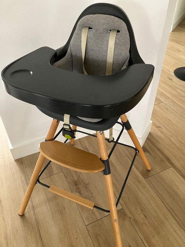 Fijne kinderstoel Childhome Evolu 2-in-1 incl alles, Ophalen, Zo goed als nieuw, Meegroeistoel, Aanschuifbaar