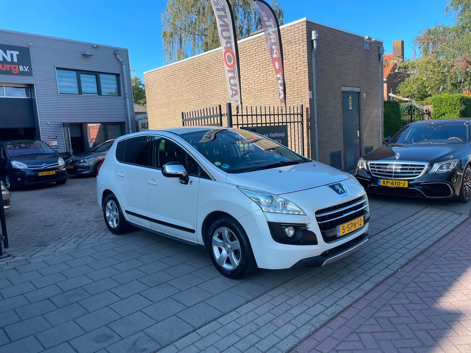 Peugeot 3008 2.0 HDiF HYbrid4 Blue Lease 2e Eig! Trekhaak Ai, Auto's, Peugeot, Automaat, Euro 5, Gebruikt, 4 cilinders