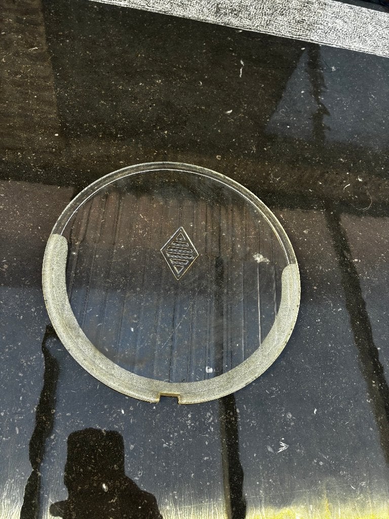 Renault origineel oldtimer glas koplamp 1929, Ophalen of Verzenden