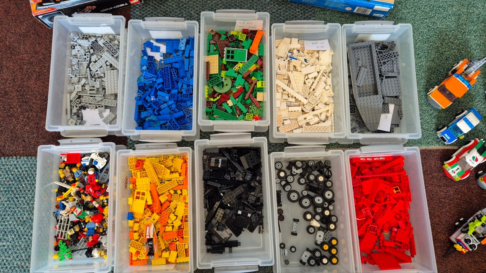 lego, partij, Ophalen of Verzenden, Gebruikt, Lego