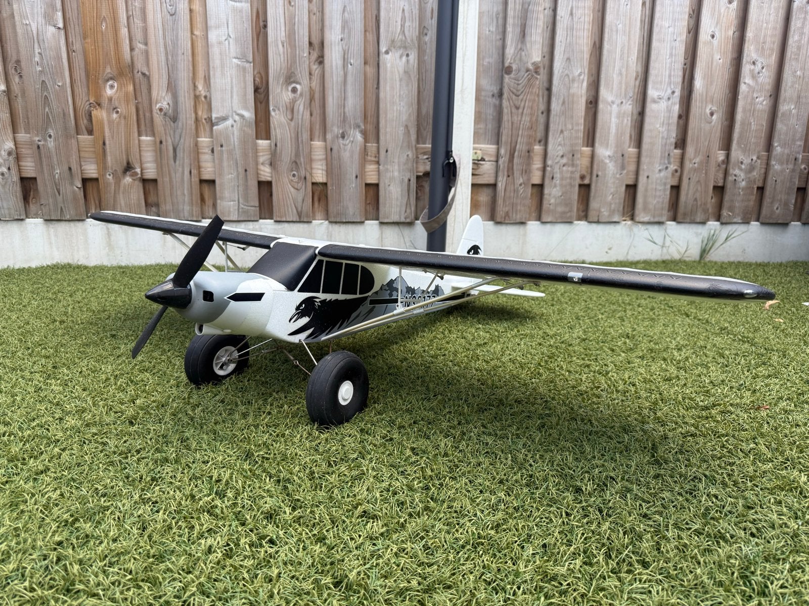 RC Pa-18 1300mm, Ophalen of Verzenden, Zo goed als nieuw, Elektro, RTF (Ready to Fly)