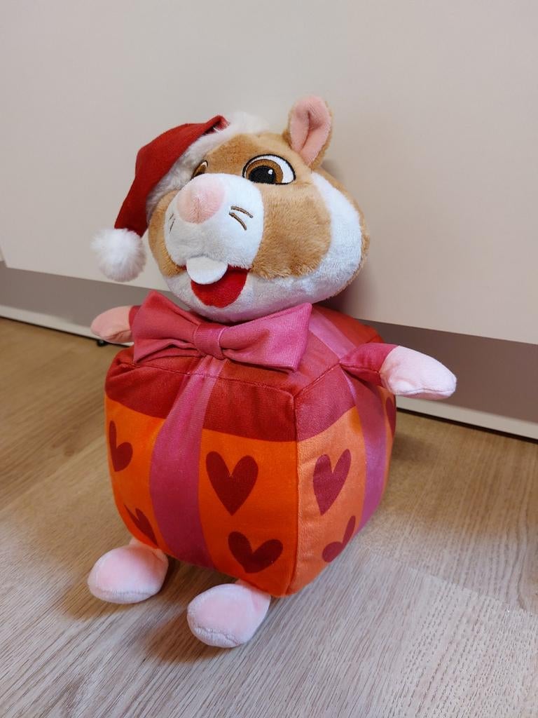 AH hamster knuffel kerst cadeau, Ophalen of Verzenden, Overige typen