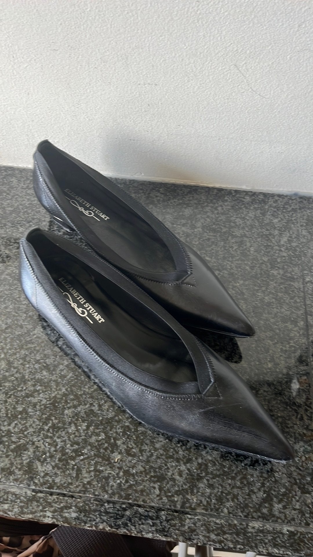 ELIZABETH STUART BALLERINA’S, Kleding | Dames, Verzenden, Zo goed als nieuw, Zwart